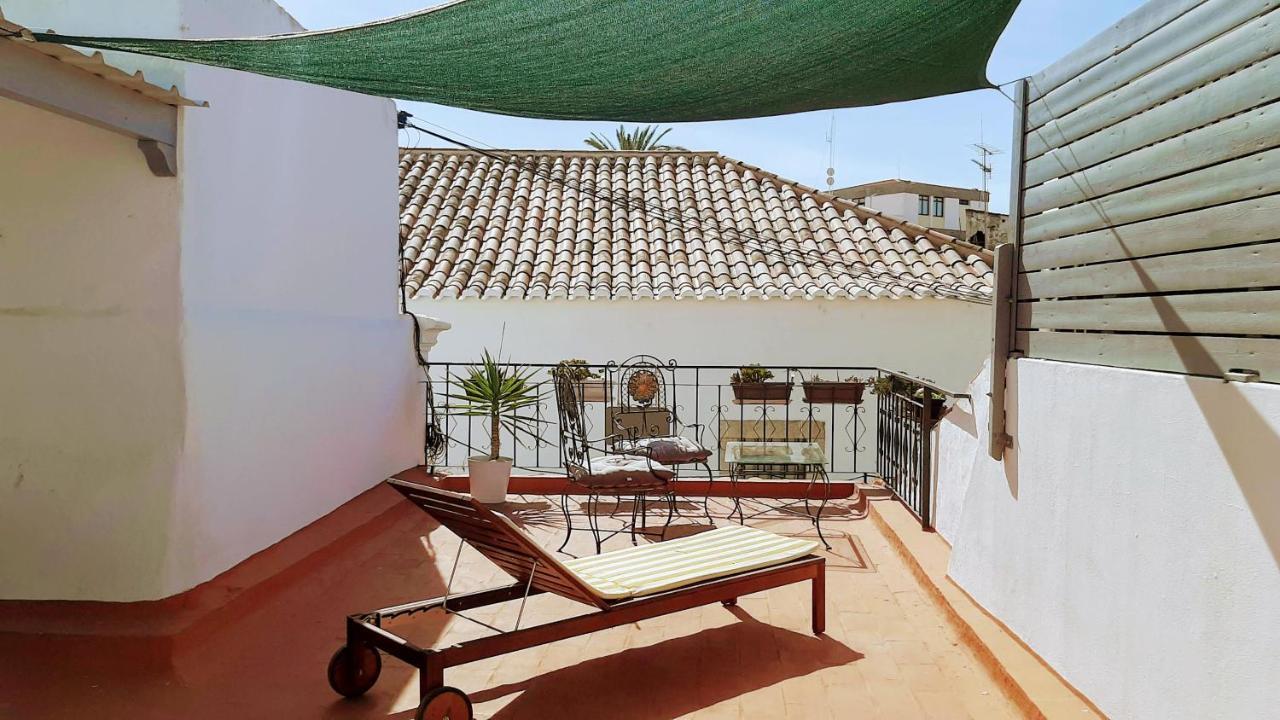 Happy Terrace Downtown Tiny House 100% Portuguese Βίλα Φάρο Εξωτερικό φωτογραφία